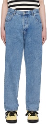 Pop Trading Company Blue DRS Jeans