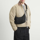 F/CE. Textured Twill Pouch in Black 