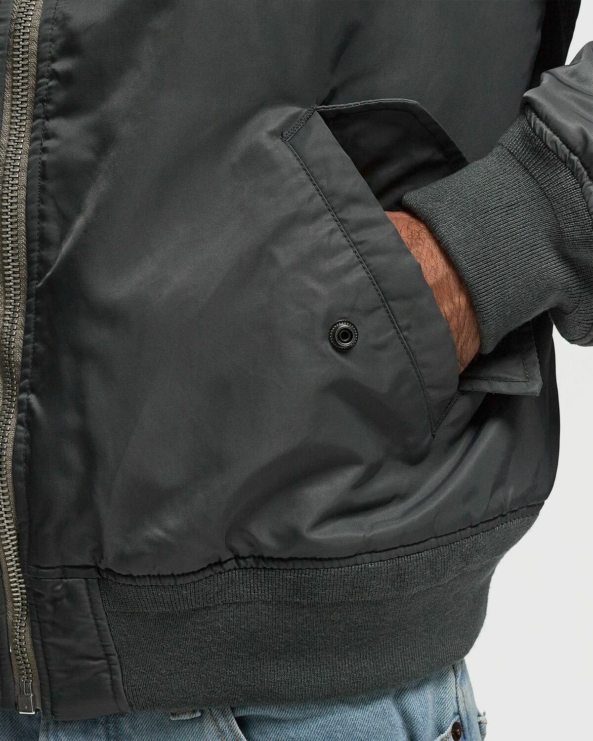 Schott Nyc Macampsrs Jacket Grey Bomber Jackets Schott Schott Nyc Macampsrs Jacket Grey Bomber Jackets Schott