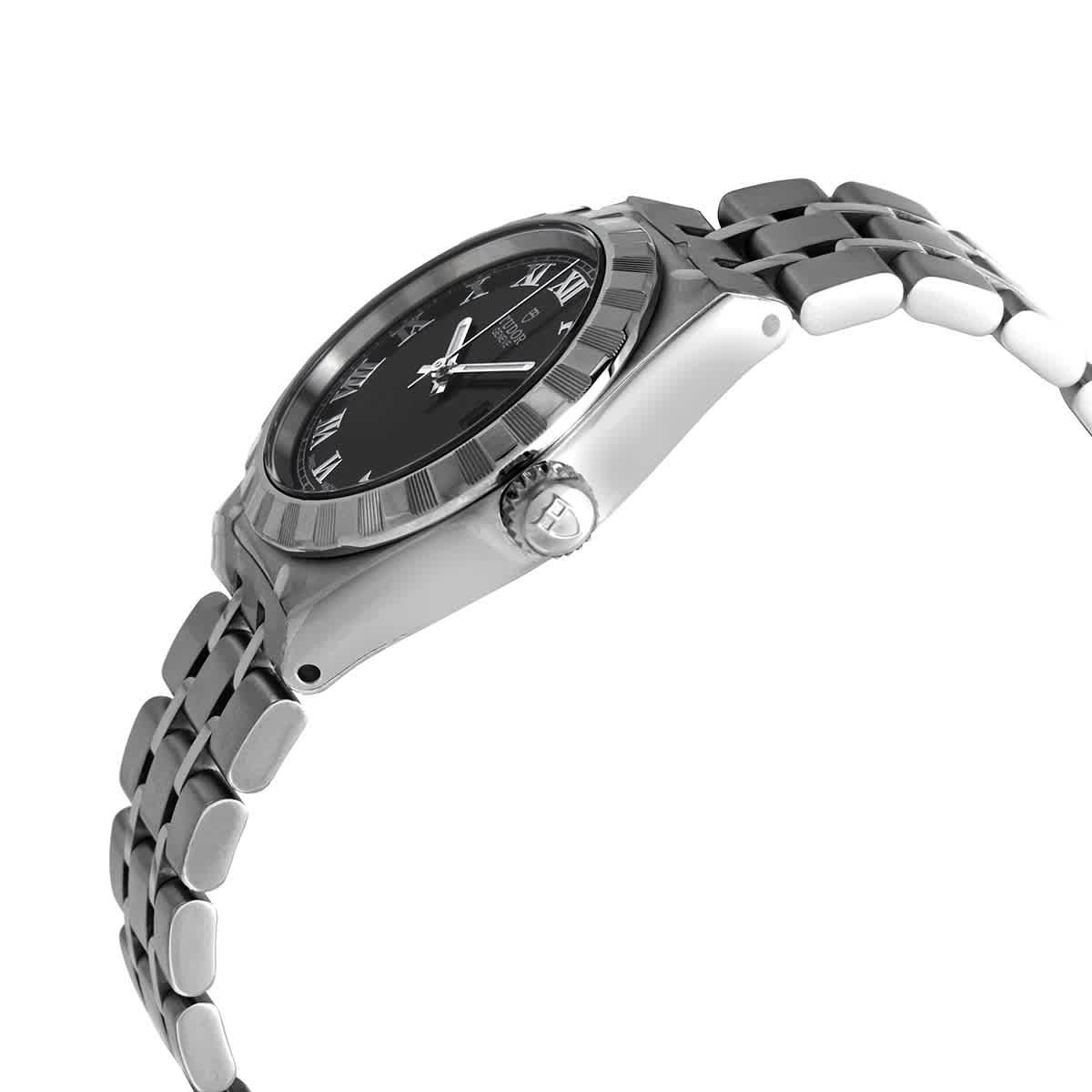 Tudor Royal Automatic Black Dial Stainless Steel Ladies Watch M28300-0003