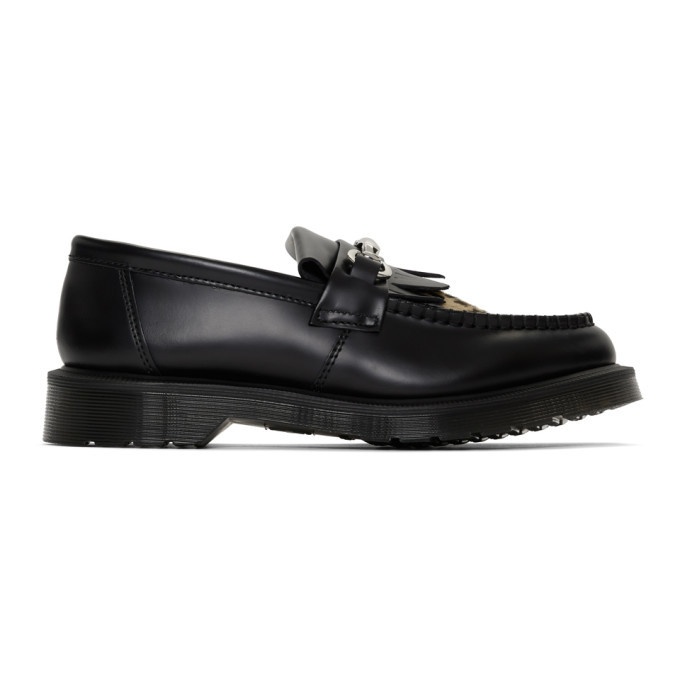 Photo: Dr. Martens Black and Tan Adrian Snaffle Loafers
