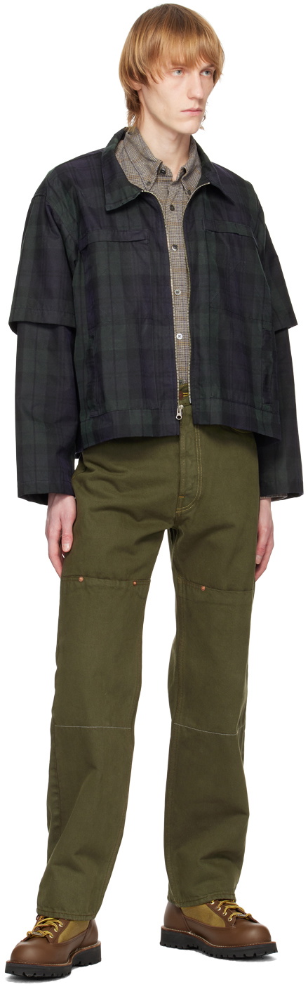 CARSON WACH Green 'The Original 333' Jeans