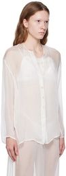 LESET White Celia Shirt