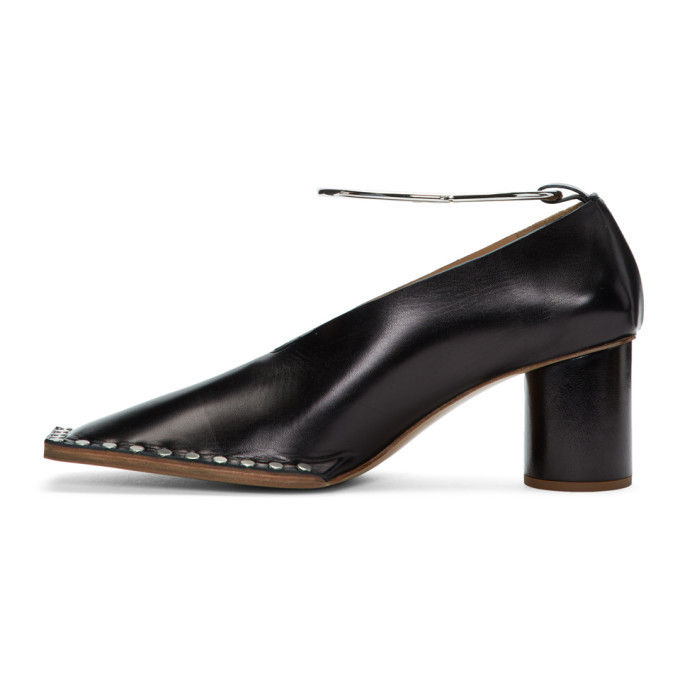 Jil Sander Black Stud Detail Heels Jil Sander
