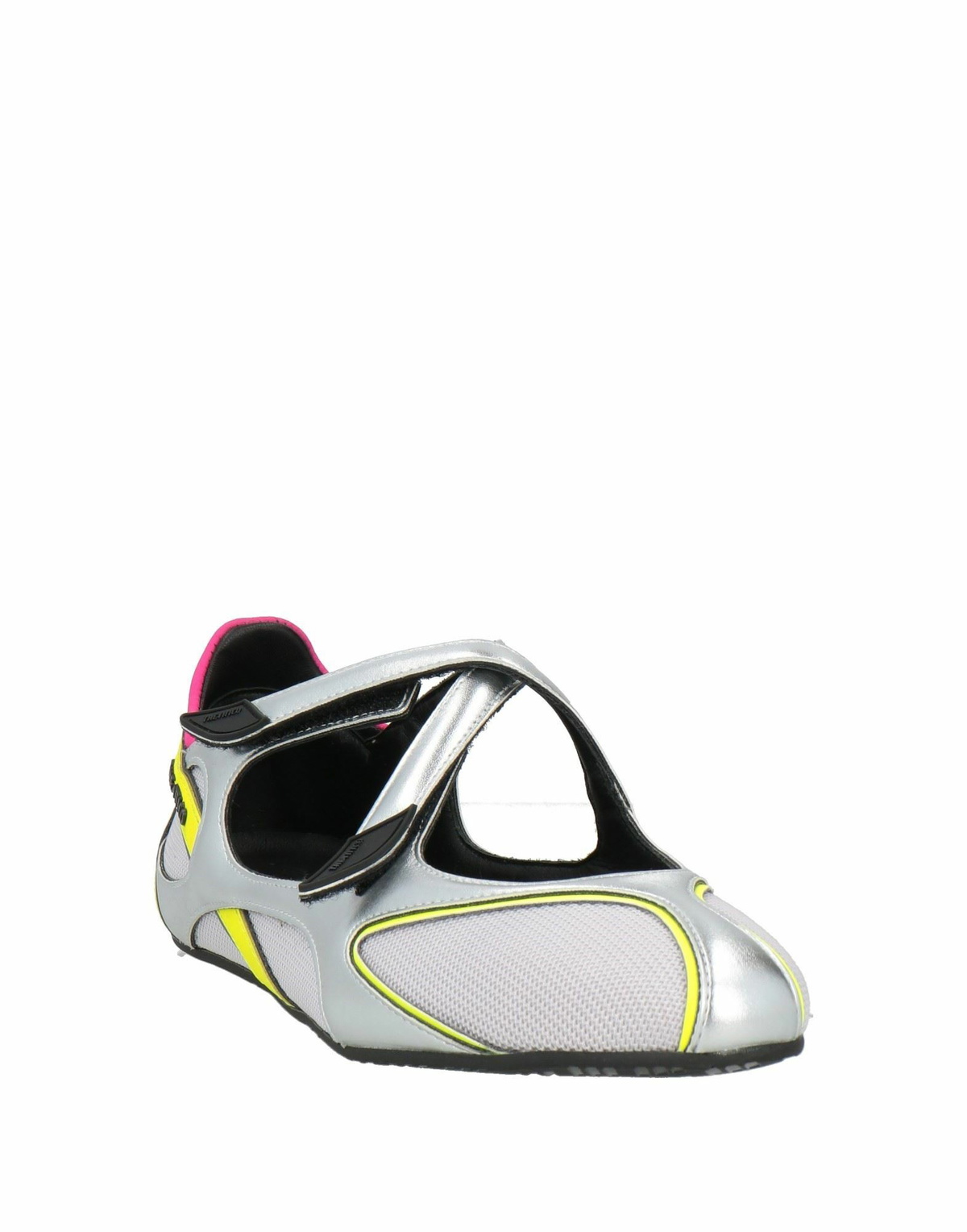 The Attico Womens Ballet flats in Silver