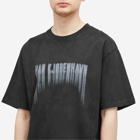 Han Kjobenhavn Men's Faded Logo Boxy T-Shirt in Black