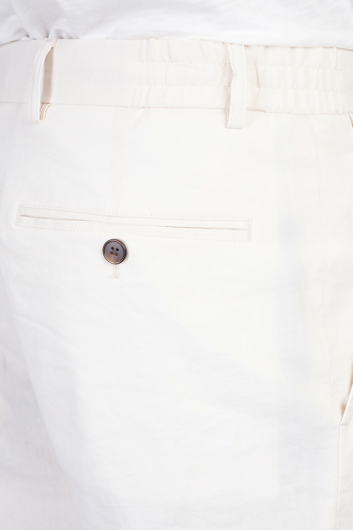 Theory Pants In Beige Linen