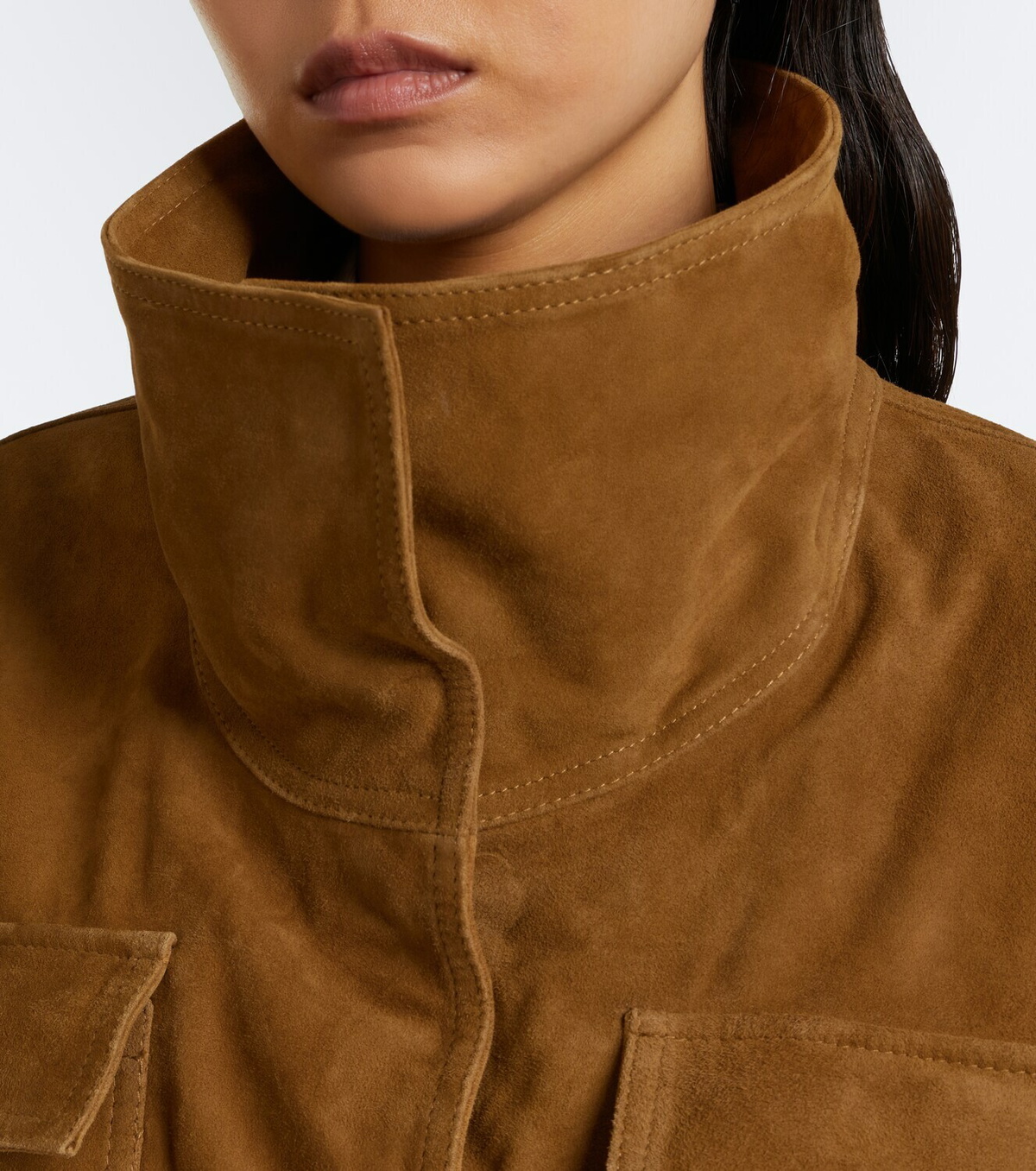 Róhe Oversized suede jacket