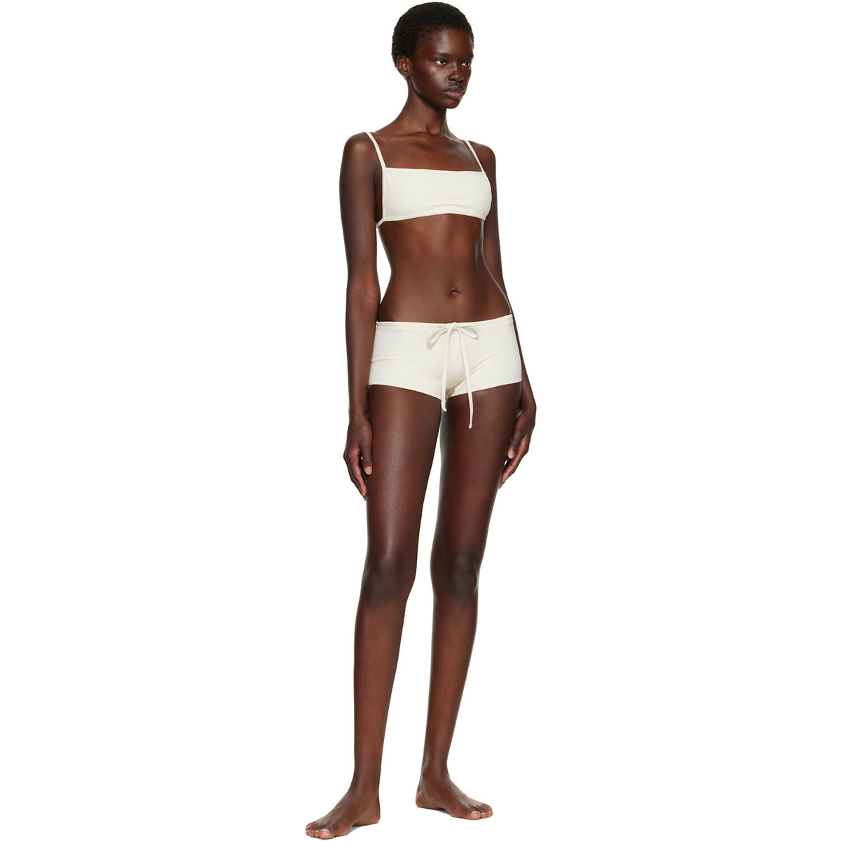 Belle Anna Off-White Reve Bikini Bottom