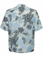 SUNFLOWER Cayo Print Cotton Blend Shirt