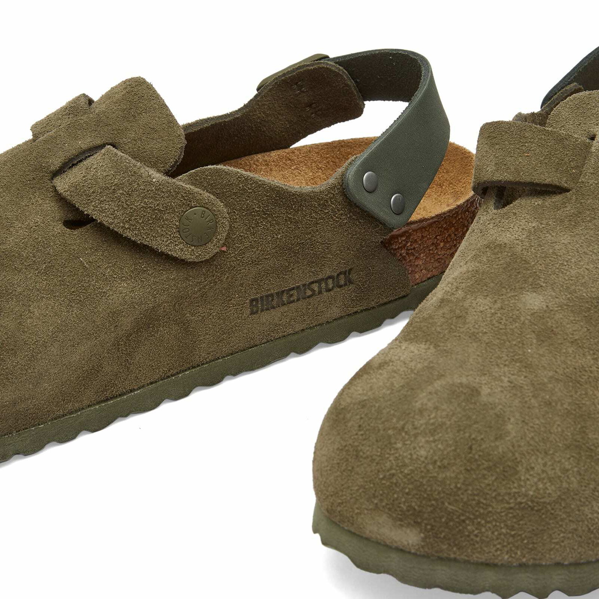 Birkenstock Tokio in Thyme Suede