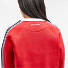Wales Bonner Women's Resilience Crew Sweat in Red