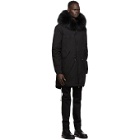 Mr and Mrs Italy Black Fur Parka