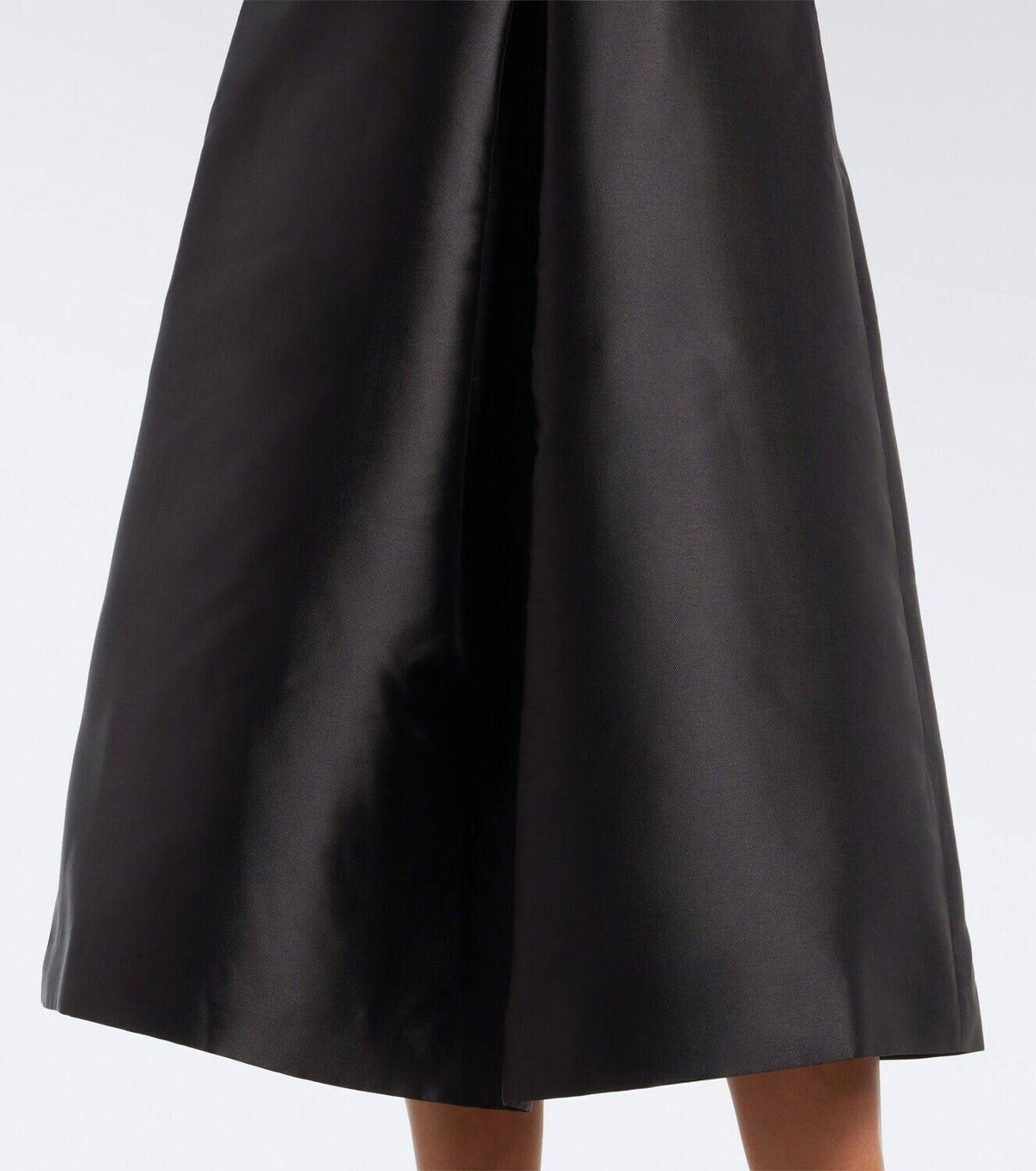 Simkhai Vexa satin midi skirt
