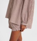 Posse Mira gingham cotton shirt