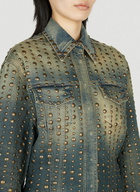 Blumarine Studded Denim Jacket