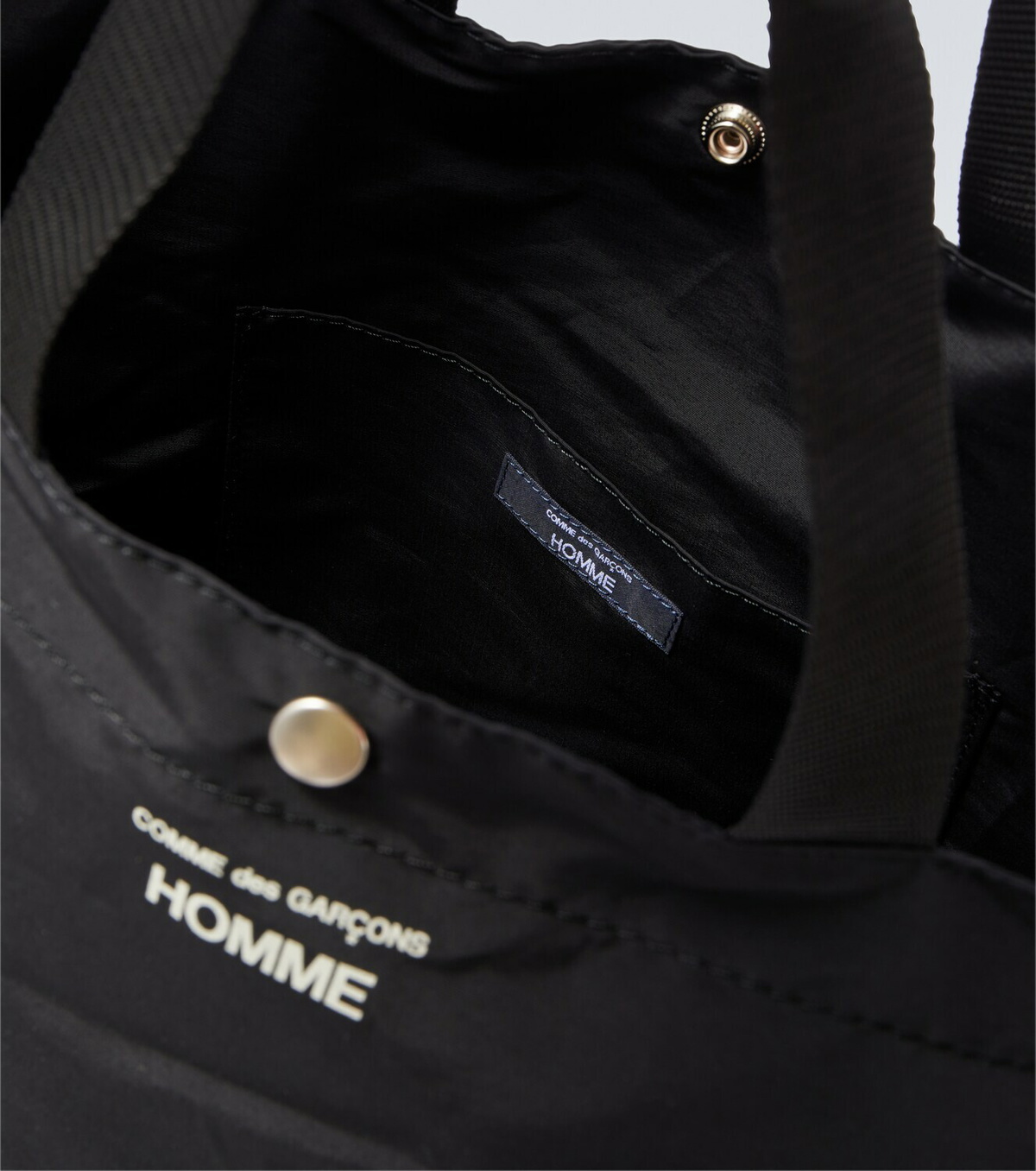 Comme des Garçons Homme Grosgrain tote bag
