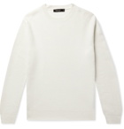 Ermenegildo Zegna - Waffle-Knit Cashmere Sweater - Neutrals