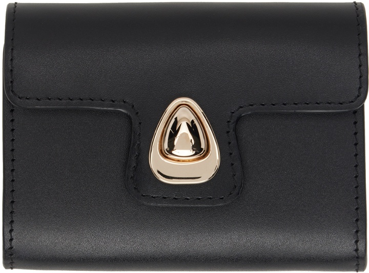 Photo: A.P.C. Black Astra Compact Card Holder