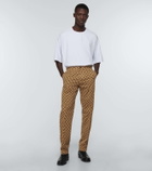 Incotex x Facetasm Checked straight cotton pants