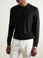 Paul Smith - Slim-Fit Merino Wool Sweater - Black