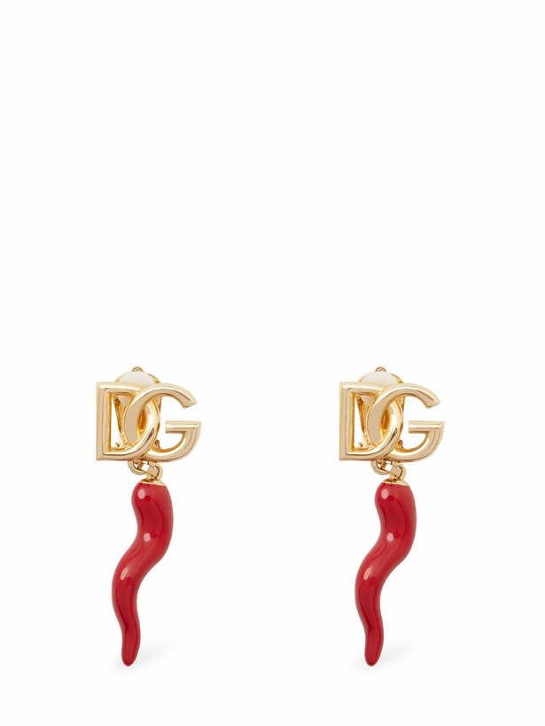 Photo: DOLCE & GABBANA Dg Charm Earrings