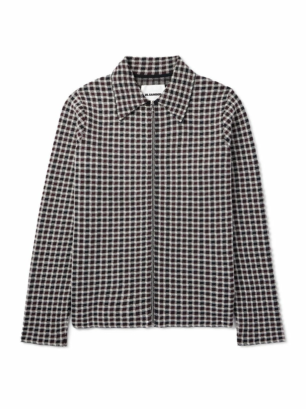 Photo: Jil Sander - Checked Woven Overshirt - Gray