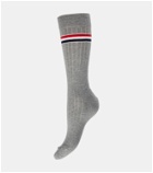 Thom Browne - Cotton-blend socks