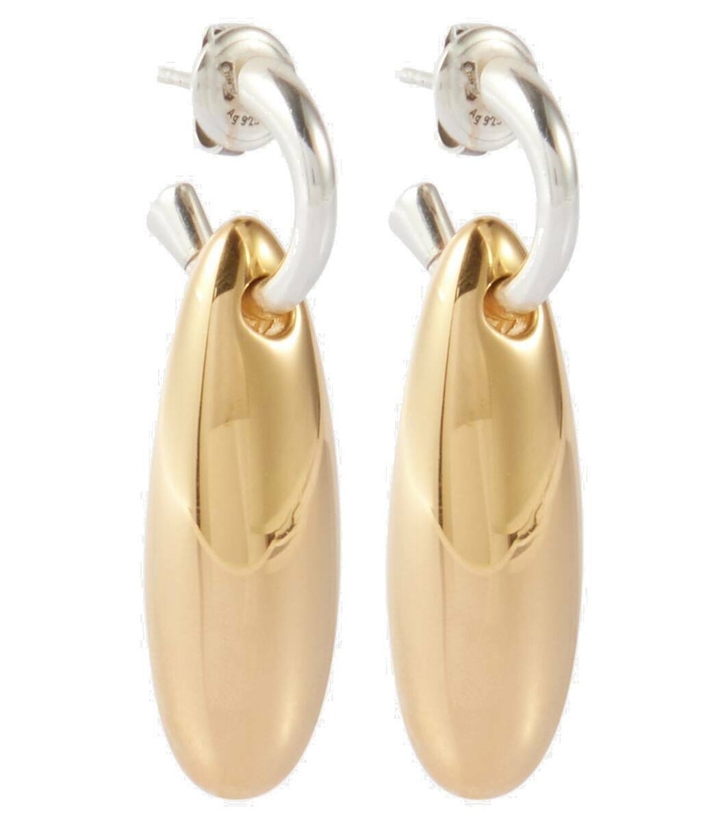 Bottega Veneta Drop gold-plated sterling silver earrings
