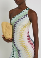 Missoni Zigzag Metallic-knit Maxi Dress Multicoloured