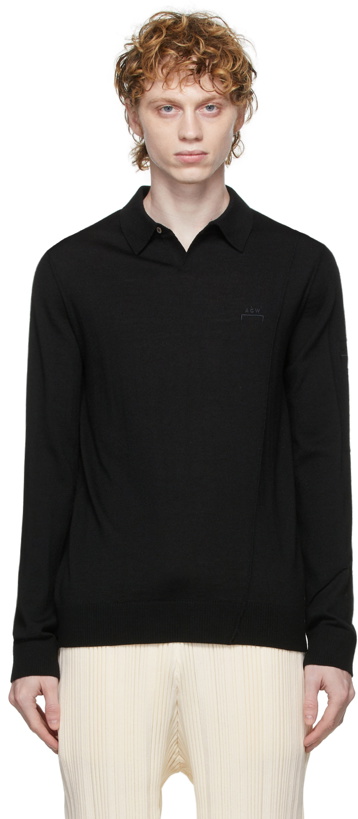Photo: A-COLD-WALL* Essential Long Sleeve Polo