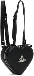 Vivienne Westwood Black Mini Ella Heart Backpack