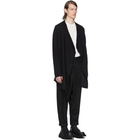 Julius Black Drape Cardigan