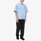 Neighborhood Men's Classic Short Sleeve Work Shirt in Blue