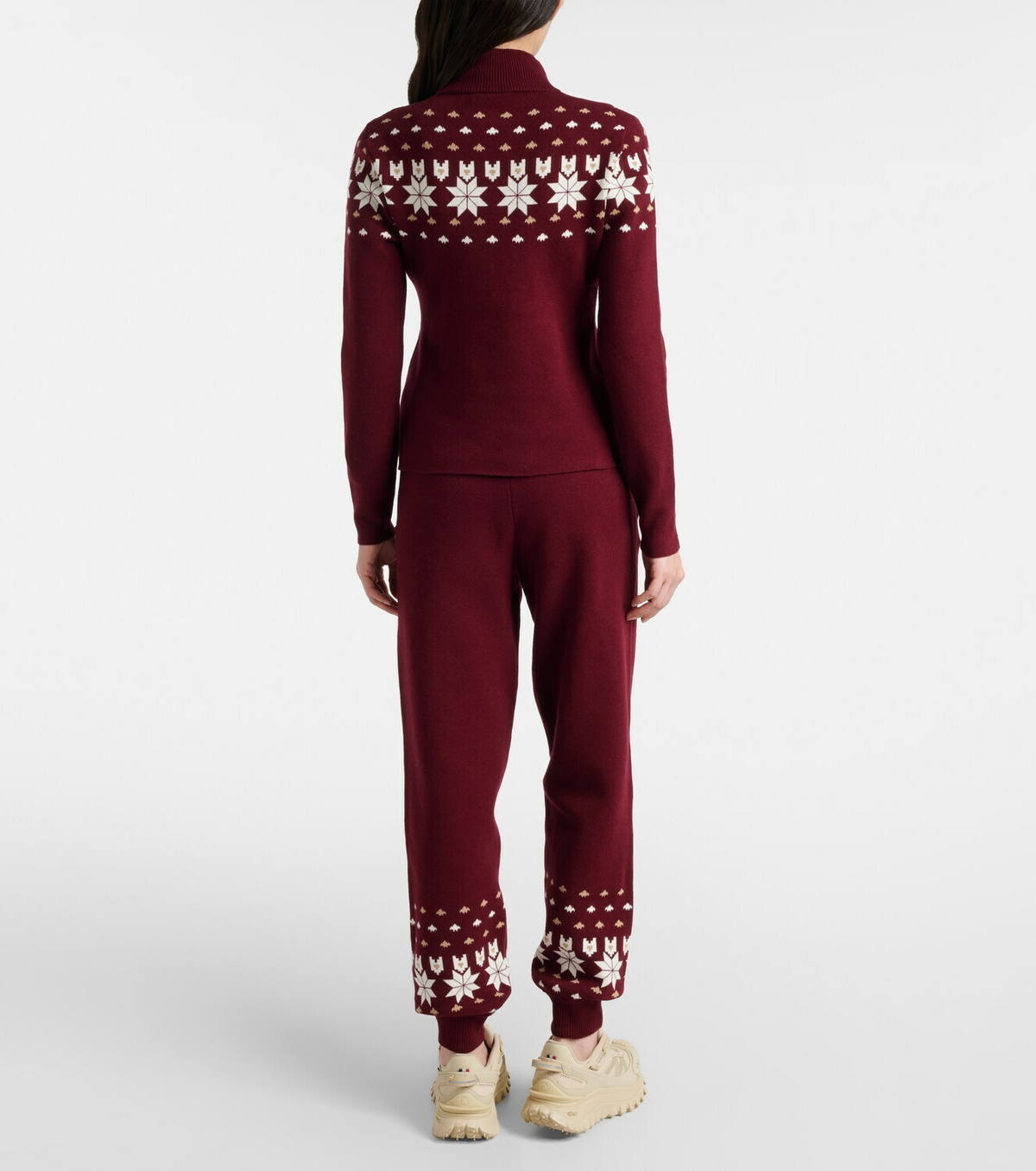 The Upside Knitted cotton-blend sweatpants