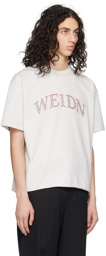 We11done White Painting T-Shirt