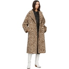 Stand Studio Beige Leopard Maria Coat