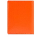 Comme des Garçons SA0641SF Super Fluo Wallet in Orange