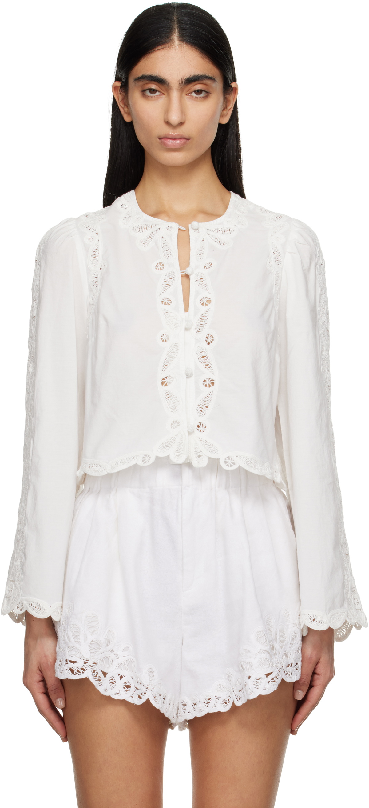 SEA NY Beige Anneliese Jacket SEA NY