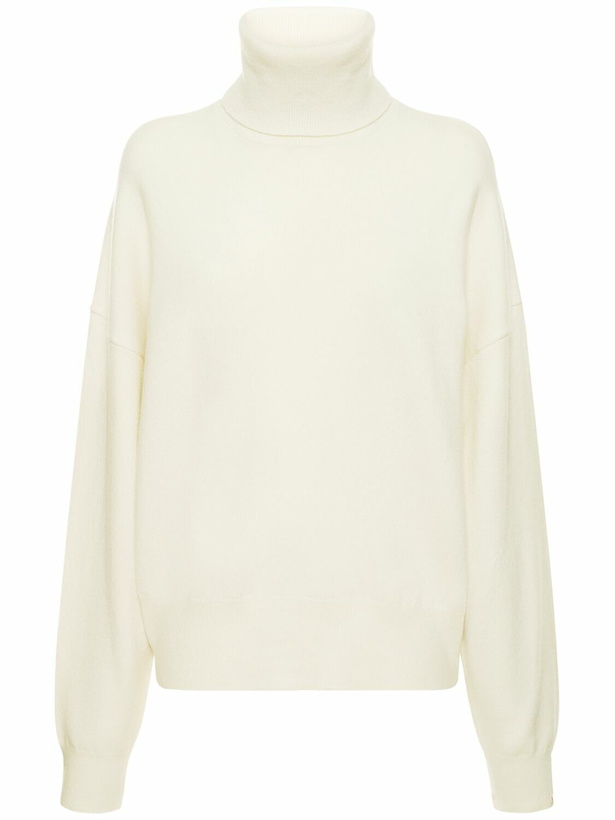 Photo: EXTREME CASHMERE - Jill Cashmere Blend Turtleneck Sweater