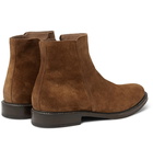 Brunello Cucinelli - Suede Chelsea Boots - Men - Light brown