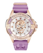 Philipp Plein The Skull Quartz Crystal Silver Dial Unisex Watch PWNAA0222