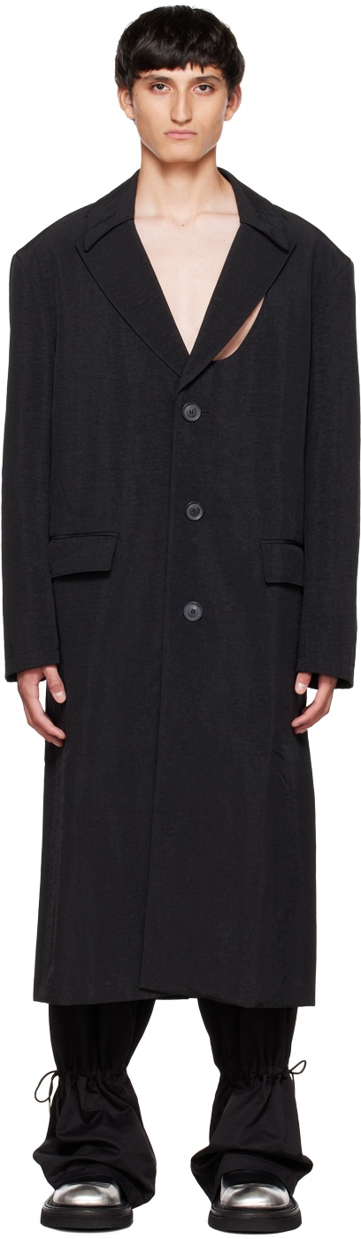 Louis Gabriel Nouchi Black Double Coat