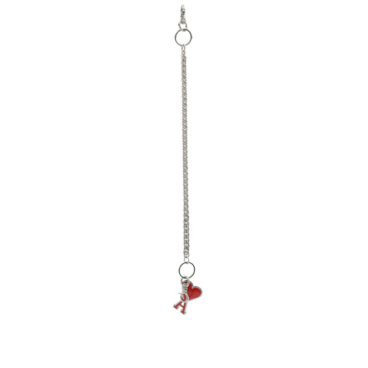 Photo: AMI Men's ADC Key Ring in Scarlet Red
