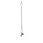 AMI Men's ADC Key Ring in Scarlet Red