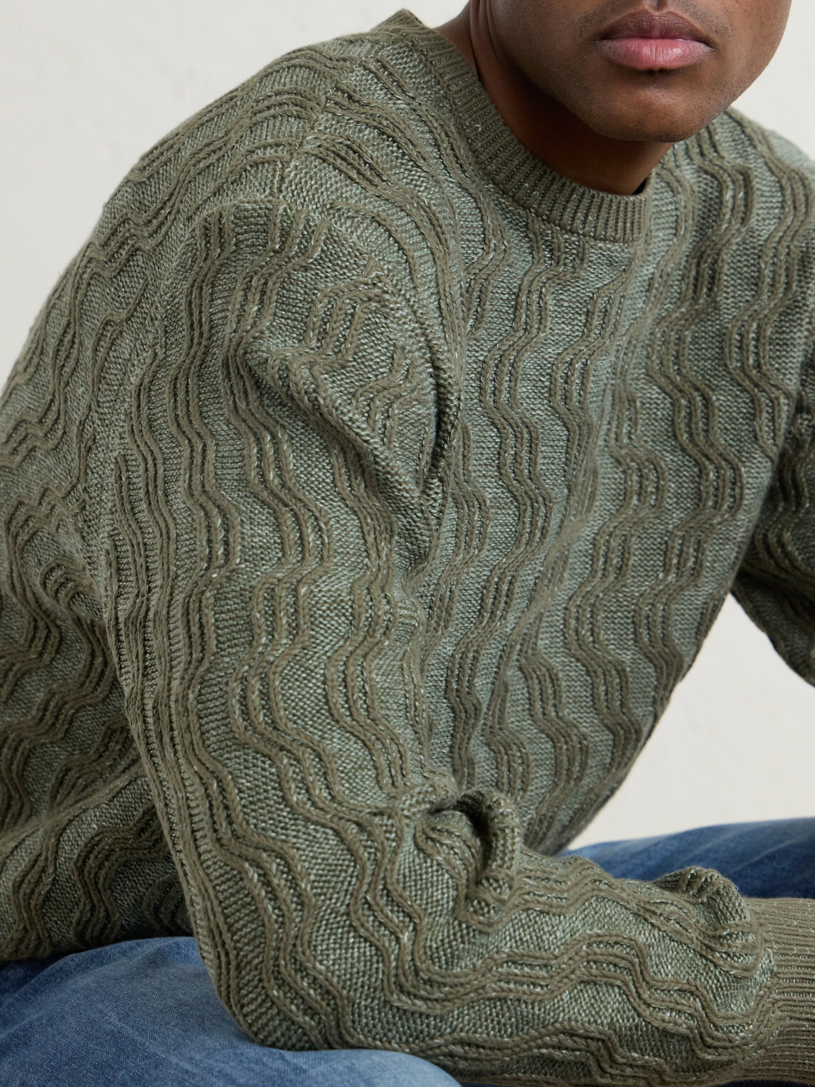 Aimé Leon Dore - Cable-Knit Cotton-Blend Sweater - Green
