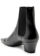 Saint Laurent Rainer 55 Leather Chelsea Boots Black