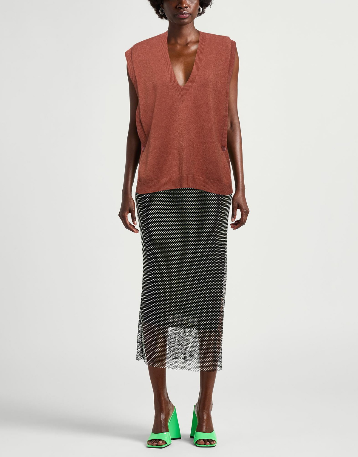 Manila Grace Womens Sweater Tan