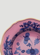 Set of Two Oriente Italiano Soup Plate in Pink