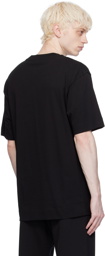 Dries Van Noten Black Dropped Shoulders T-Shirt